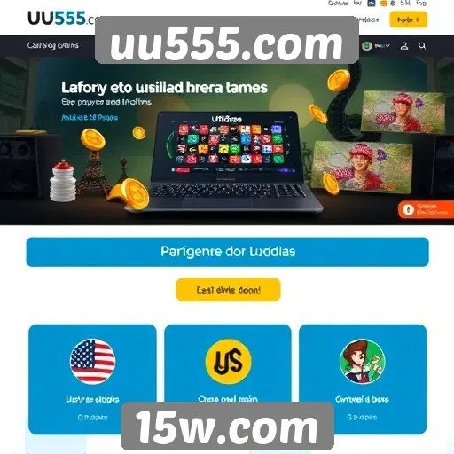 Análise das funcionalidades do site uu555.com